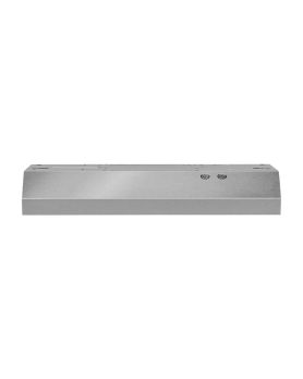 Hotte Sous armoires 30 Po. 270 Pieds cubes par minute Whirlpool WVU17UC0JS Inox Installation Encastrable  270 pieds cubes par minute
