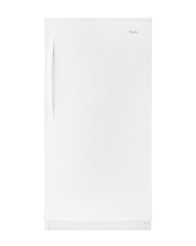 Whirlpool Freezer 30 White WZF56R16DW in White color showcased by Corbeil Electro Store