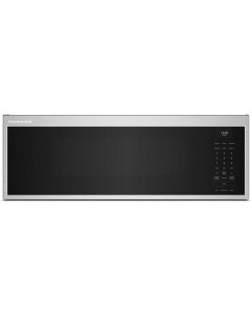 Micro-onde à hotte intégrée 1800 W 1.1 pi. cu. KitchenAid YKMML550RPS  Inox Capacité 1.1 pied cubic  puissance 1800 watt  Hotte sous cabinet