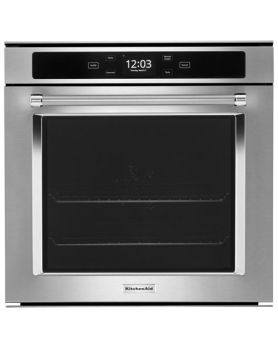 Wall oven 2.9 cu. ft. 24 In. KitchenAid YKOSC504PPS