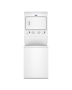 27" White Laundry Center Maytag YMTTE4231TW