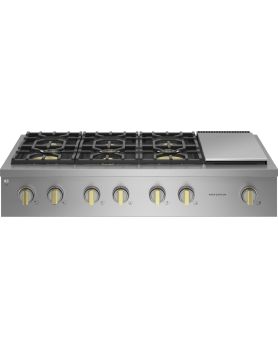 Gas cooktop 48 In. Monogram ZGU486NDTSS