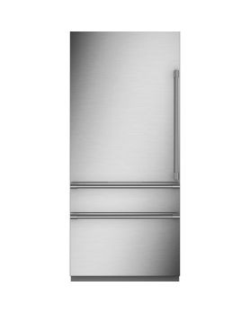 Refrigérateur Monogram ZIC363NBVLH Panneau Requis Congélateur en bas / tiroir largeur 36 pouces Capacité 20.1 pieds cubes