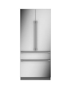 Refrigérateur Monogram ZIP364IPVII Panneau Requis Portes françaises largeur 36 pouces Capacité 20.1 pieds cubes