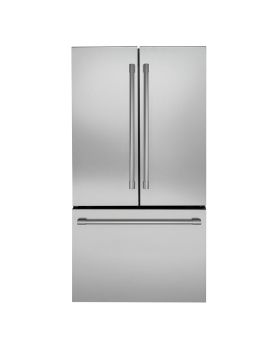 Refrigérateur Monogram ZWE23NSTSS Inox Congélateur en bas / tiroir largeur 36 pouces Capacité 23.1 pieds cubes