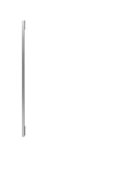 Refrigerator Handle Kit Monogram ZXGW1H1CPSS
