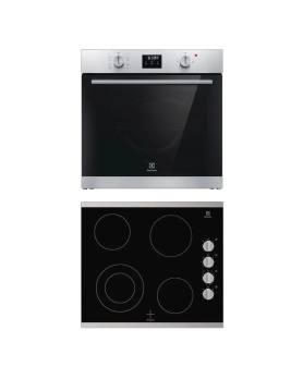 Electrolux Stainless Steel Kitchen Set 24 po ECCE242CAS, ECWS243CAS