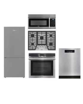Blomberg Stainless Kitchen Set BRFB1542SS, CTG30500SS, BWOS30200SS, DWT52600SSIH, BOTR30100SS