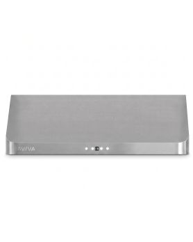 Hotte Sous armoires 30 po. 900 pcm Aviva AVV-309S2 Inox Installation Encastrable  900 pieds cubes par minute