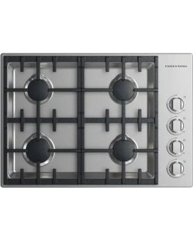 Plaque de cuisson gas 30 Po. Fisher & Paykel CDV3-304-N