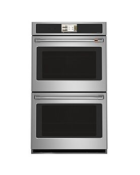 Double wall oven GE Café CTD90DP2ZS1 Stainless Steel Capacity 10 cubic feet 2850 Watts Built-in Width 30 inches