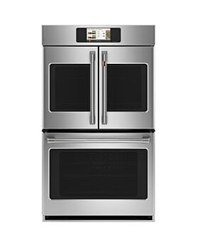 French door double wall oven GE Café CTD90FP2ZS1 Stainless Steel Capacity 10 cubic feet 2850 Watts Built-in Width 30 inches