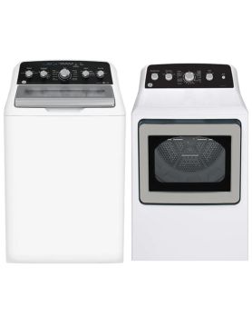 GE washer and dryer set GTW491BMRWS, GTD49EBMRWS