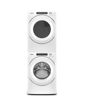 Whirlpool Front-Load Washer-Dryer Set WFW560CHW WGD560LHW, White