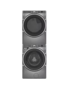 Whirlpool Front-Load Washer-Dryer Set WFW6720RR WGD6720RR, Silver