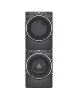 Whirlpool Front-Load Washer-Dryer Set WFW6720RU WGD6720RU, Black