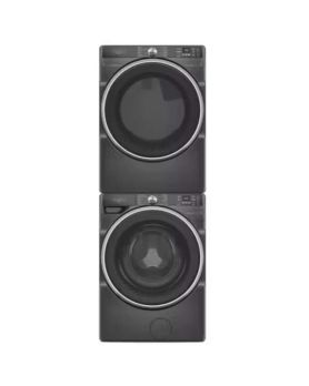 Whirlpool Front-Load Washer-Dryer Set WFW6720RU YWED6720RU, Black