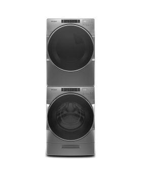 Whirlpool Front-Load Washer-Dryer Set WFW8620HC WGD8620HC, chromeshadow