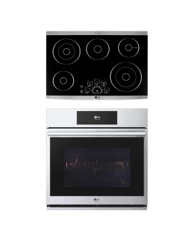 Ensemble de 2 électroménagers LG Studio pour la cuisine LSCE305ST, WSES4728F