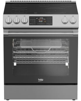 Cuisinière 30 Po. Vitrocéramique Beko SLER30524CSS