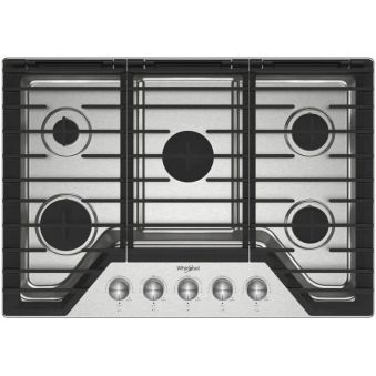 Cuisinière à Gaz Professionnelle 1 Foyer - 9/12/15 Cavités, Puissance 9/10/13 KW - Compatible GPL, Protection Anti-extinction - Pour Cuisine, Camping, Restaurant - 6