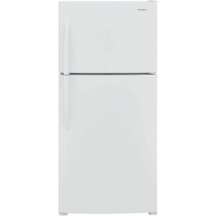 Refrigérateur Frigidaire FFHT2022AW Blanc Congélateur en haut largeur 30 pouces Capacité 20 pieds cubes