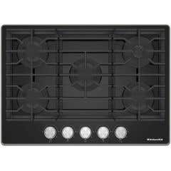 Plaque de cuisson KitchenAid KCGG530PBL Gaz  5 éléments  presenté par Corbeil