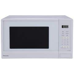Countertop microwave 20 in. 1100W, 1.3 cu.ft., white, Panasonic Genius® NNSU65NWC  White Capacity 1.3 cubic feet  power 1100 watt  Built-in