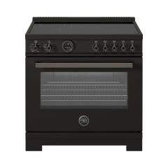 Cuisinière 36 Po. Induction Bertazzoni PRO365ICFEPCAT  Noir 5 bruleurs     Capacité 5.7 pieds cubes   largeur 36 pouces