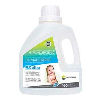 Hypoallergenic Laundry Detergent - All-in-1 Formula - 2.5 L Comerco 3313.10601