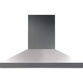 Hotte Cheminée 54 po 750 pcm Zephyr AK7654BS Inox Installation Montage mural  750 pieds cubes par minute