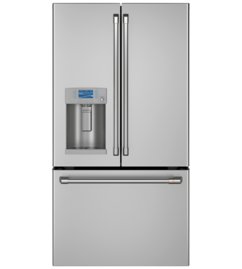 Refrigérateur GE Café CYE22TP2MS1 Inox Portes françaises largeur 36 pouces Capacité 22.1 pieds cubes