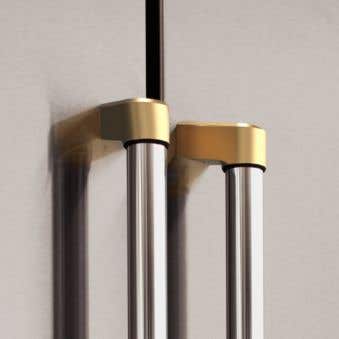 Ensemble de décoration de bornes de poignée, série Master, Or, Bertazzoni DSMASHSG en Or présenté par Corbeil Electroménager