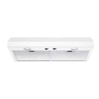 Hotte sous-armoire de 30 po, 300 PCM, Blanc, Ellipse EV303RW Blanc Installation Encastrable  300 pieds cubes par minute