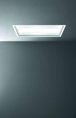 Hotte Îlot 39 po. Falmec FDNUV36C6WH-R1 Blanc Installation Encastrable
