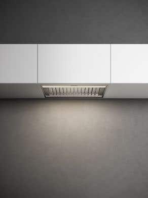 Hotte Intégrée 34 po. 280 pcm Falmec FIVIT34B6SS Inox Installation Encastrable  280 pieds cubes par minute