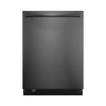 Built-In Dishwasher with CleanBoost™, 24 in, 47 dBA, Black Stainless, Frigidaire GDSH4715AD width 24 inches  47 Decibels  7 cycles  Built-in