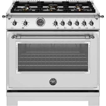 Range  36 In.  Gas Bertazzoni HER366BCFGMXT