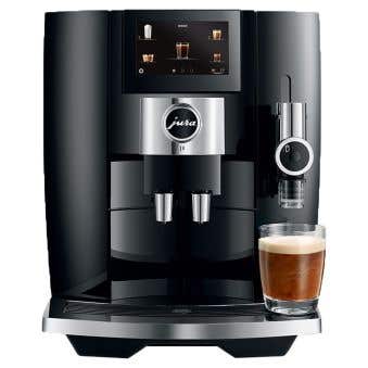 Machine à café J8 Autoportant noir Jura JU15560 Capacité grain (oz) 280g Capacité réservoir (Gal) 1.9L Installation Autoportant