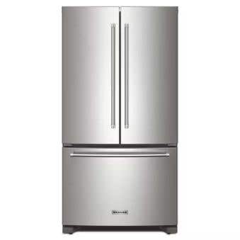 Refrigerator KitchenAid KRFC136RPS Stainless  Capacity 20 cubic feet French Door   width 36 inches