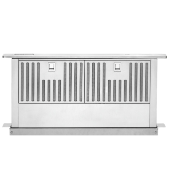 Hotte Escamotable 27 Po. 600 Pieds cubes par minute KitchenAid KXD4630YSS Inox Installation Encastrable  600 pieds cubes par minute