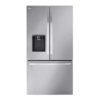 Refrigérateur LG LRFXC2606S Inox Portes françaises largeur 36 pouces Capacité 26 pieds cubes
