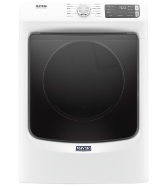 Sécheuse Maytag MGD6630HW 7.3 Pi. cu.   Capacité  7.3 pieds cubes  Cycles 12   Superposable   Système de séchage Ventilé