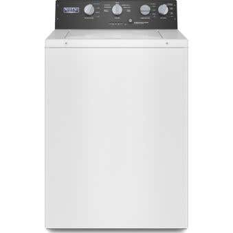 Laveuse Maytag Chargement vertical MVWP586GW 3.5 Pi. cu.   Capacité 3.5 pieds cubes  7 cycles   Autoportant   cuve Acier Inoxydable