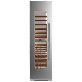 Cellier Colonne, Encastrable 24 po., 80 Bottles bouteilles, Inox Bertazzoni REF24WCPIXL/23  Inox    80 Bottles bouteilles  présenté par Corbeil