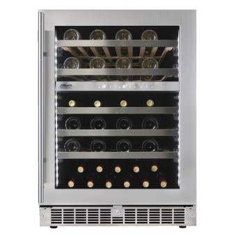  51-bottle built-in wine cellar, 24 in. Silhouette SPRWC053D1SS