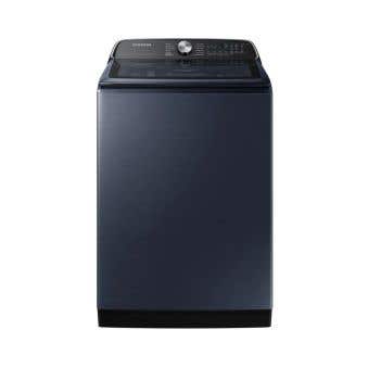 Laveuse à chargement par le haut 6.2 pi³ avec Pet CareMC, 28 po, bleu marine, Samsung WA54CG7150ADA4   Capacité 6.2 pieds cubes  12 cycles   Autoportant   cuve Acier Inoxydable