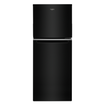 Refrigérateur Whirlpool WRT312CZJB Noir Congélateur en haut largeur 25 pouces Capacité 11.6 pieds cubes