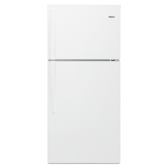 Refrigérateur Whirlpool WRT519SZDW Blanc Congélateur en haut largeur 30 pouces Capacité 19.14 pieds cubes