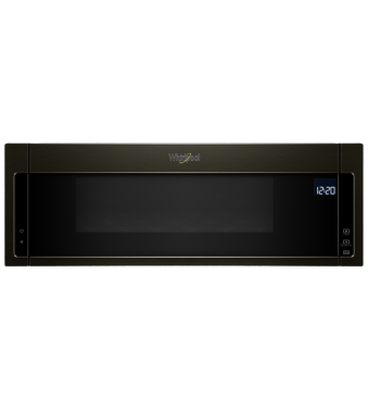 Micro-ondes à hotte intégrée 900W Whirlpool YWML75011HV  Inox Noir Capacité 1.1 pied cubic  puissance 900 watt  Hotte sous cabinet
